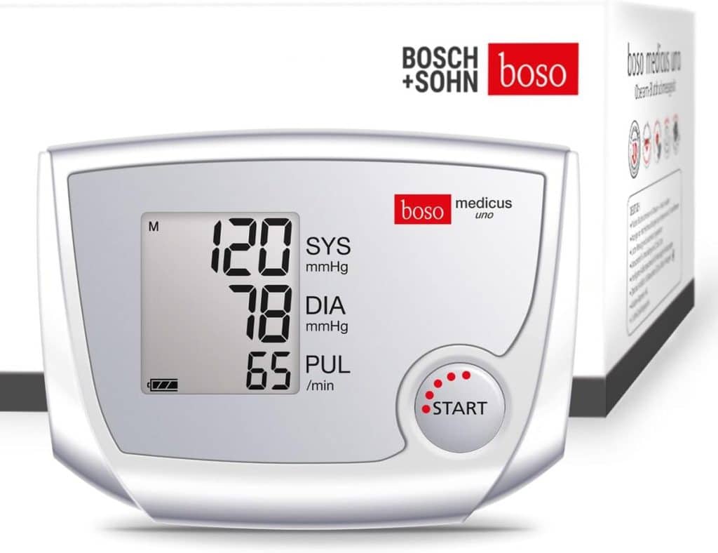 Test du tensiomètre Boso medicus uno XL : grand écran et brassard XL