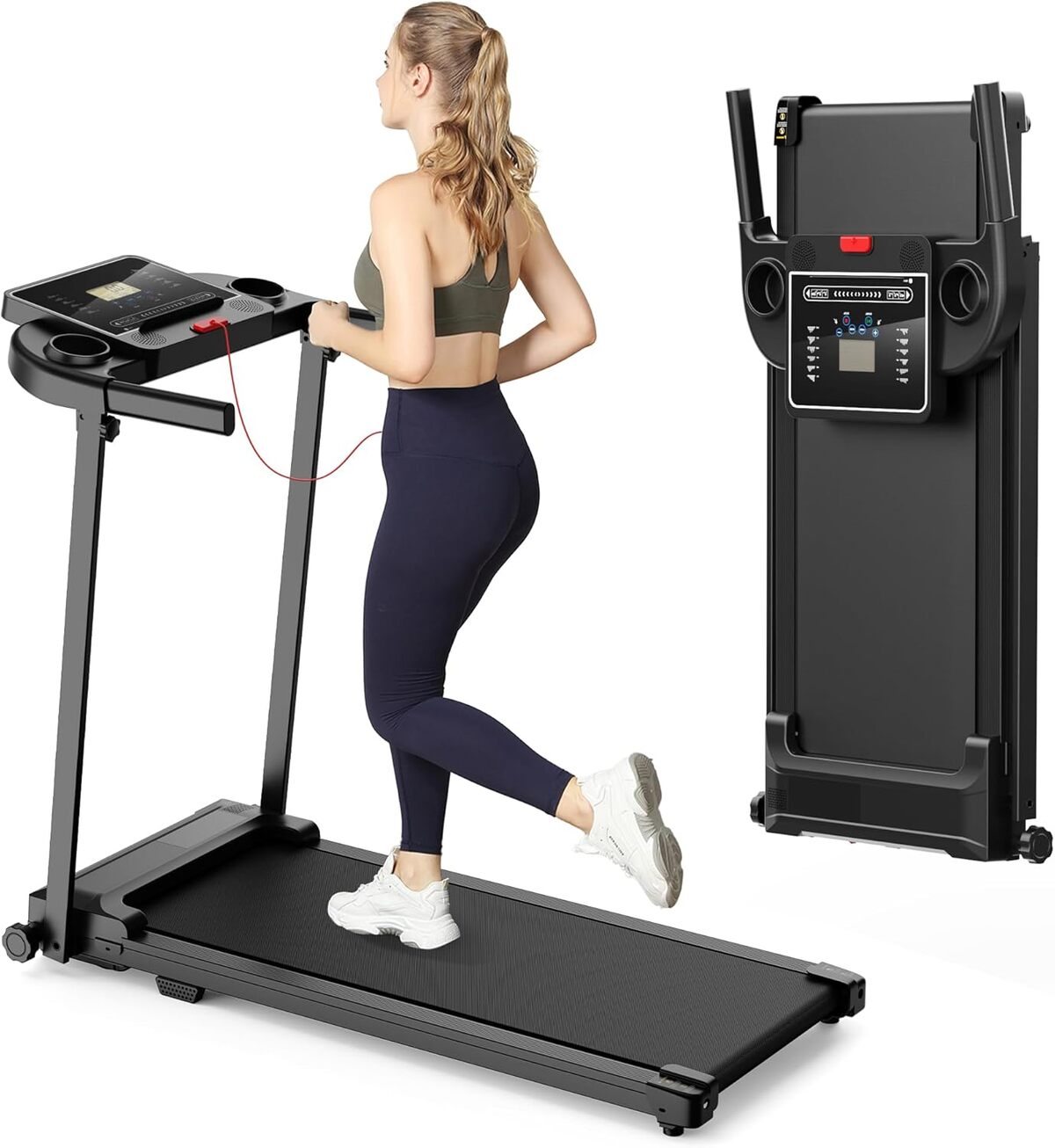 Test du treadmill pliable 10 km/h : le walking pad compact et silencieux