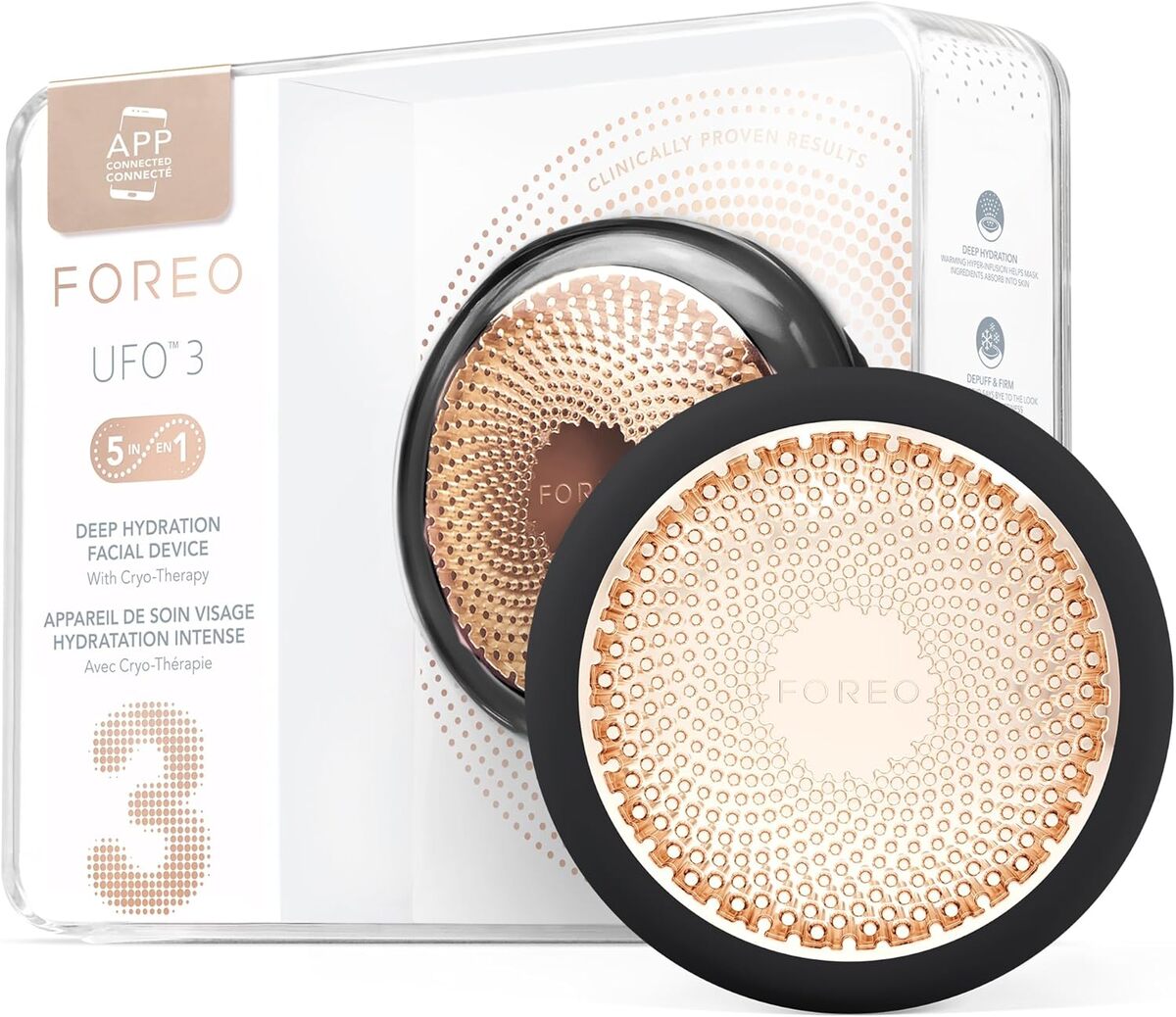 Test : uFO 3 masque hydratant profond de Foreo