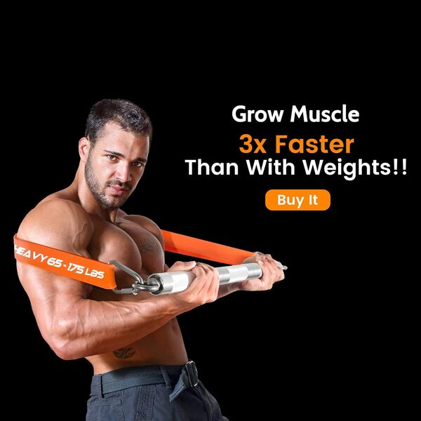 DASKING Kit de Bandes de Résistance avec Barre d'exercice, Amovible Pilates Barre + 4 Bande Élastique Latex-Kit de Barres Fitness pour la Musculation, Le Yoga -Équipement de Domicile Sports, Home Gym