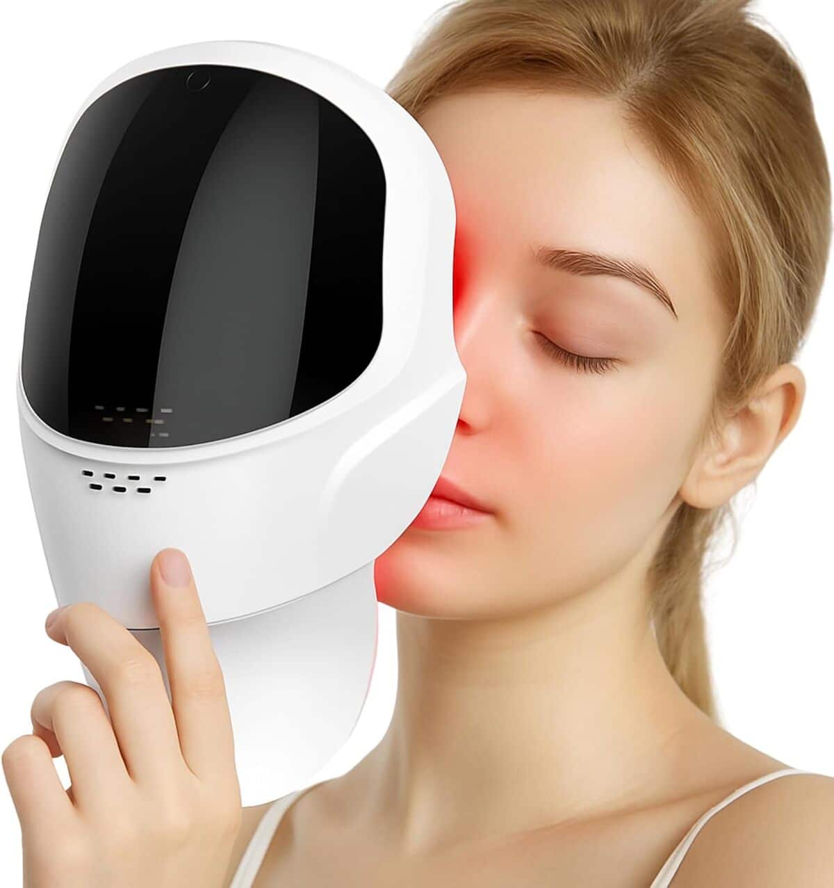 Avis : masque LED visage Glownova, technique lumineuse anti-rides