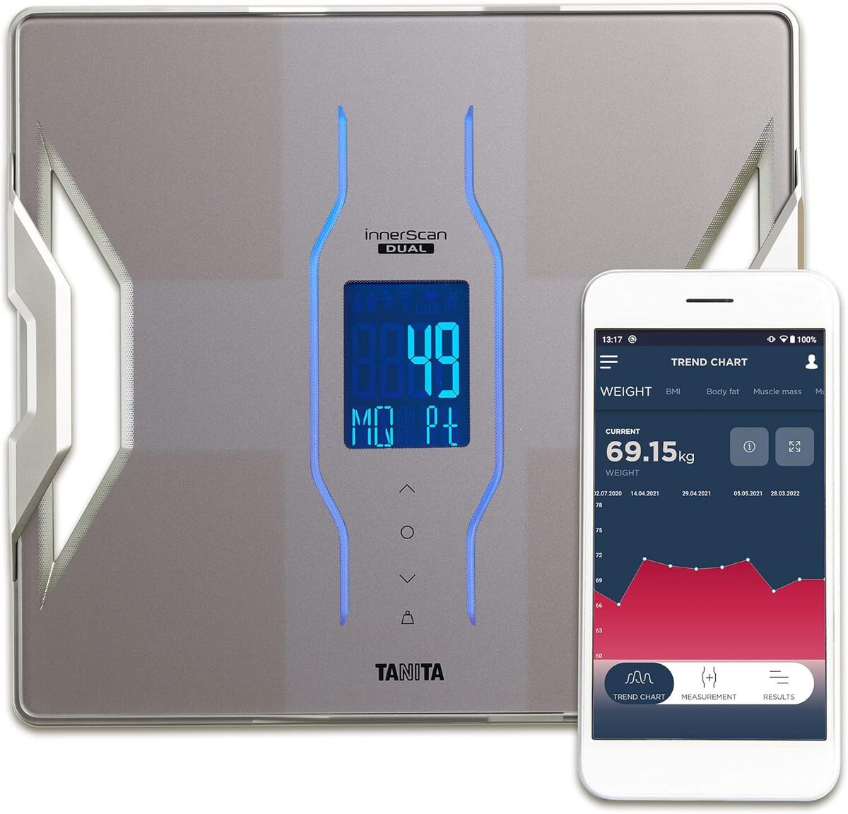 Test de la balance connectée Tanita RD-953 : performance haut de gamme