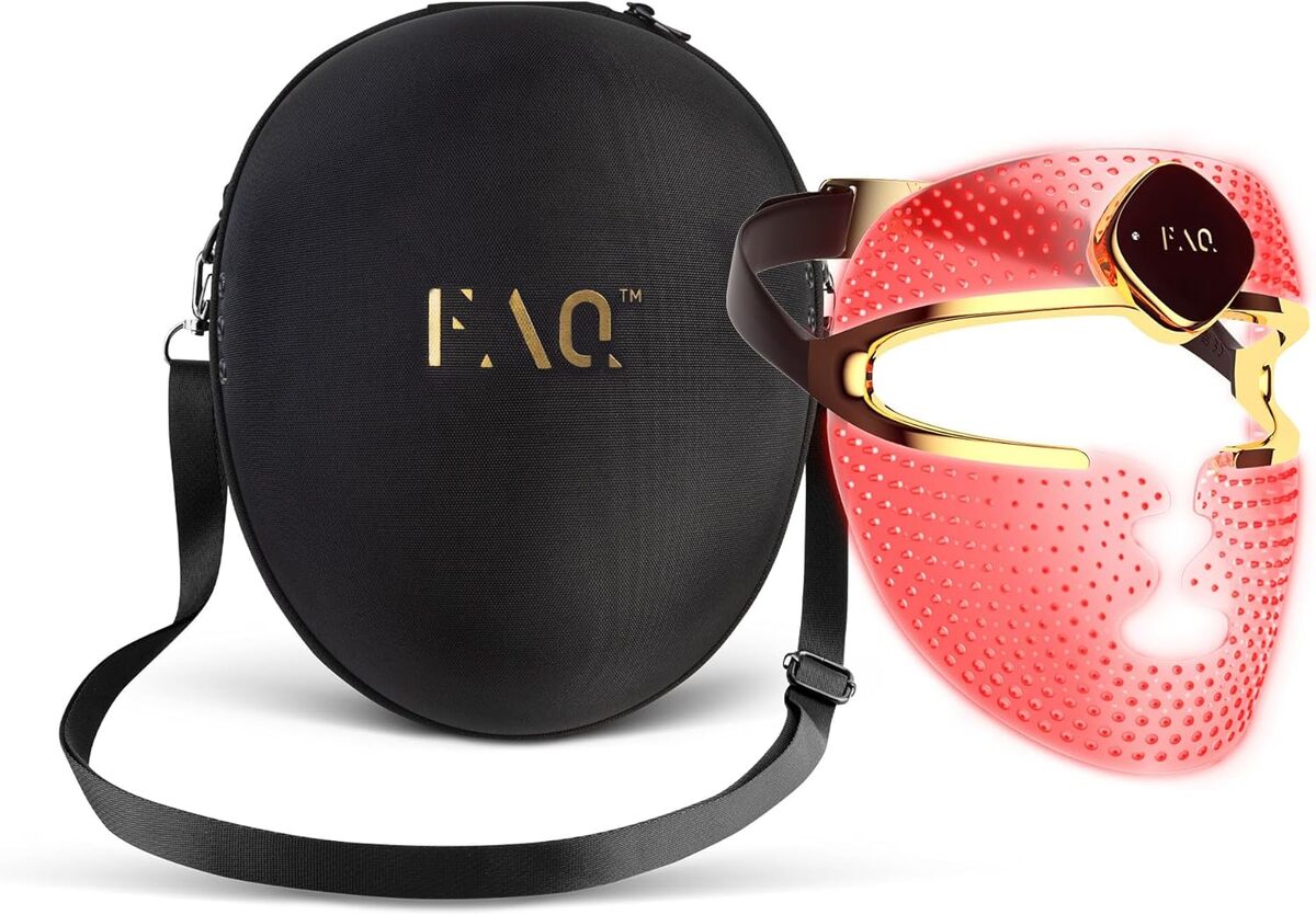 Test du masque LED FAQ 202 : soin anti-âge portable
