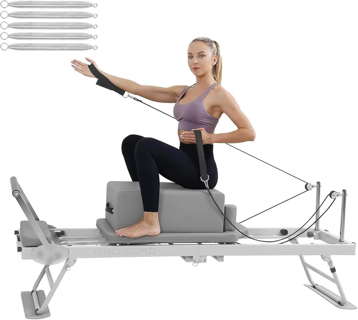 Test du pilates reformer pliable GRDSGRD pour la maison
