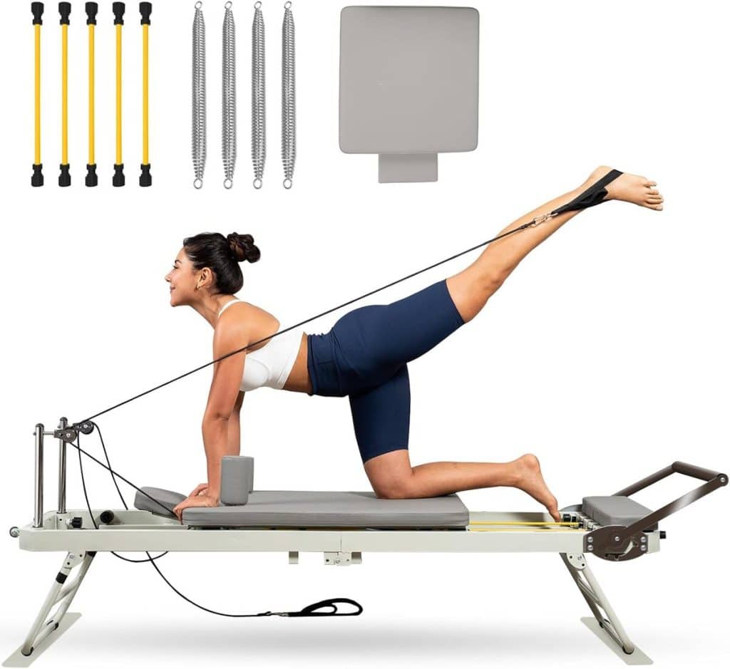 Test du Pilates Reformer TODO pliable : efficacité et performance à domicile