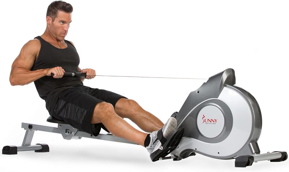 Test du rameur magnétique Sunny Health & Fitness SF-RW5515