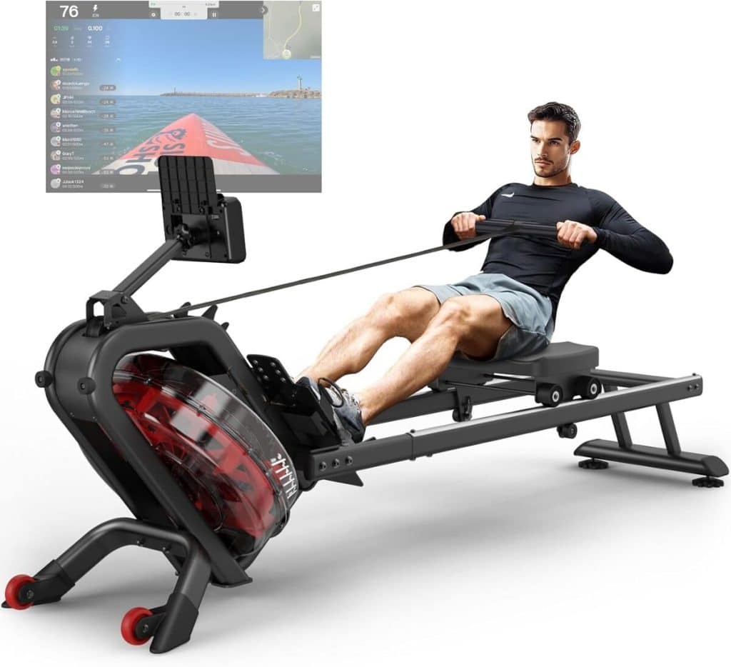 Test du rameur PASYOU : séance de sport aquatique innovante