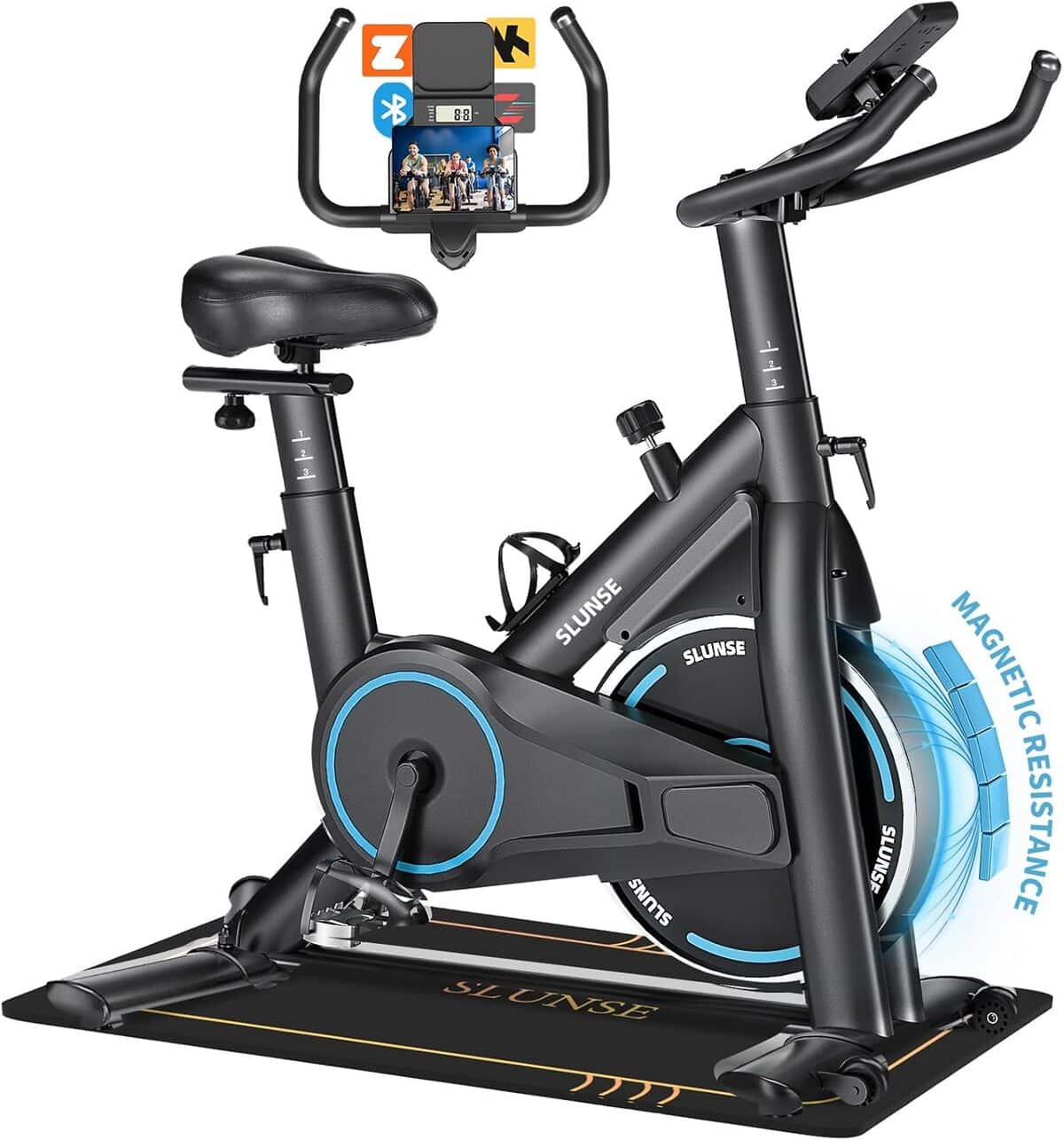 Test du SLUNSE : vélo d'appartement performant et confortable