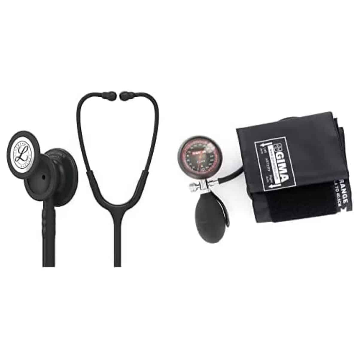 Test du stéthoscope 3M Littmann Classic III et tensiomètre London