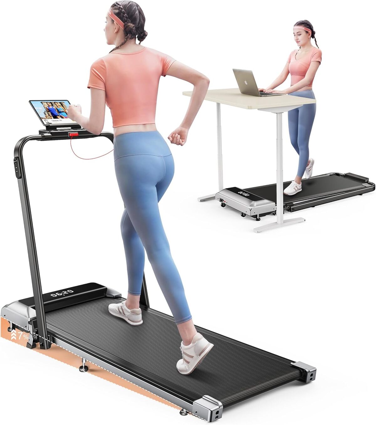 Test du tapis de course Toputure 2 en 1 : performance et praticité