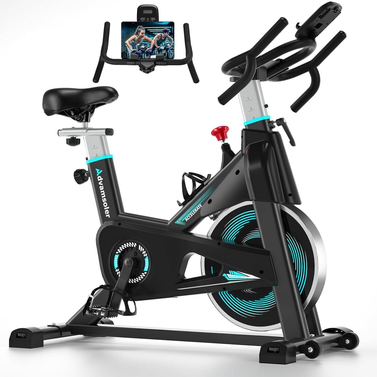Test du vélo d'appartement Advamsoler : entraînement cardio silencieux à domicile
