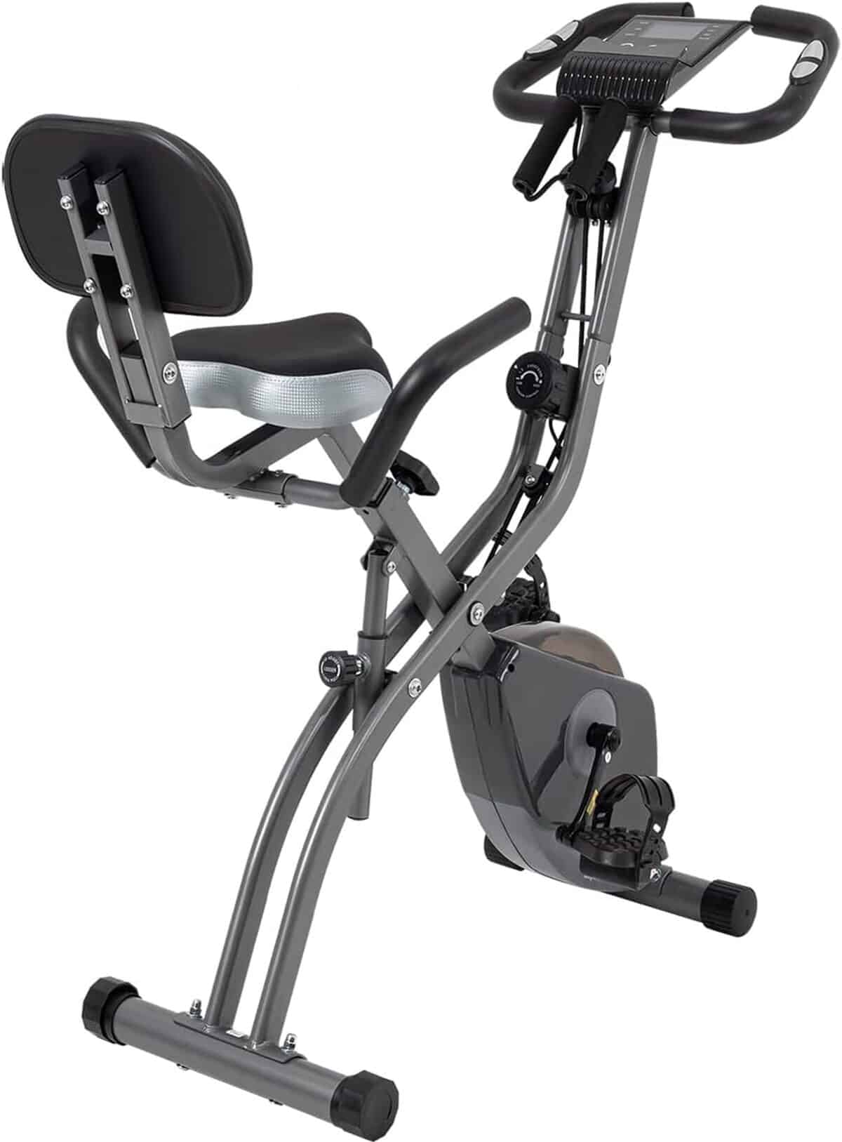 Test : vélo d'appartement pliable 10 niveaux de résistance magnétique