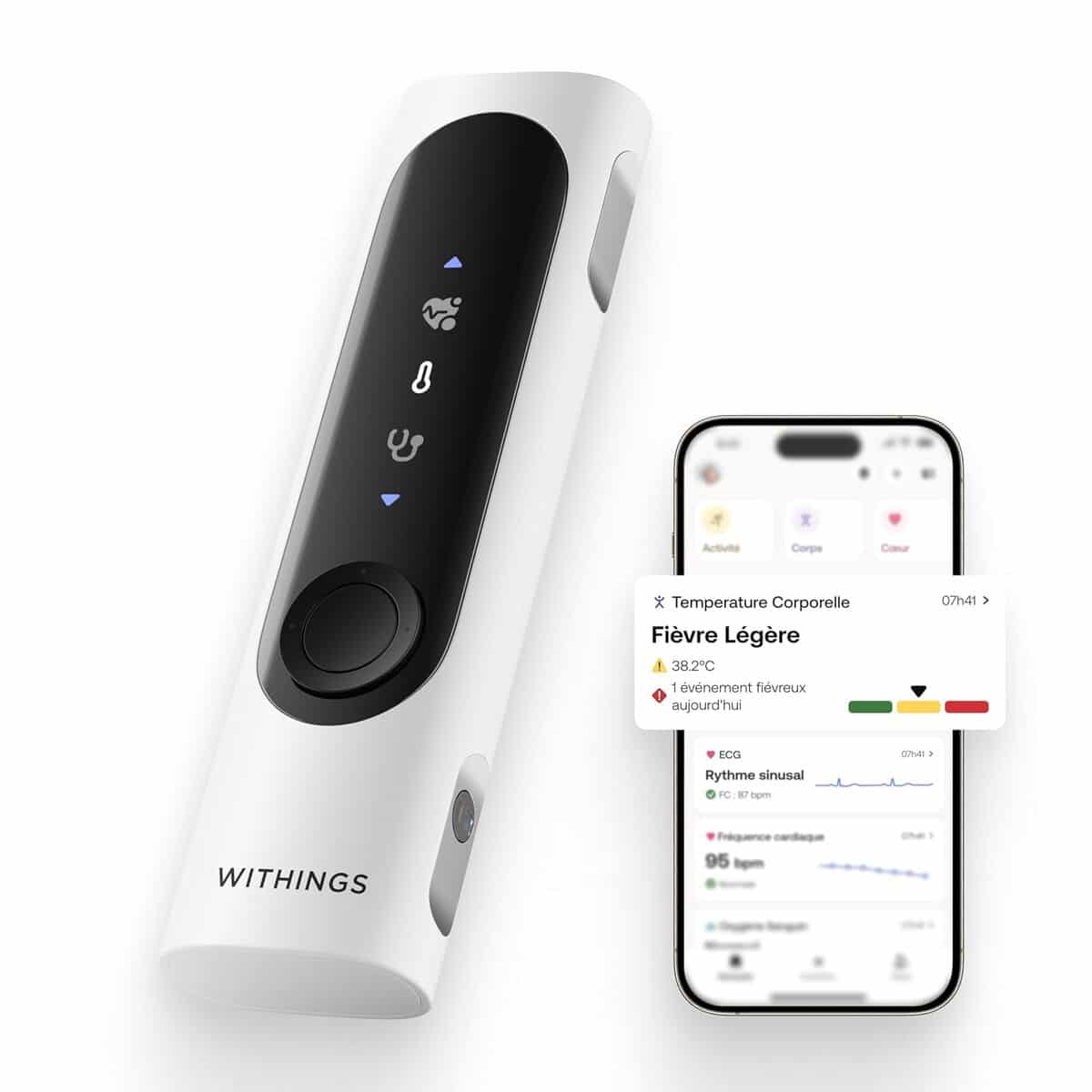 Test Withings BeamO : thermomètre connecté multi-utilisateurs