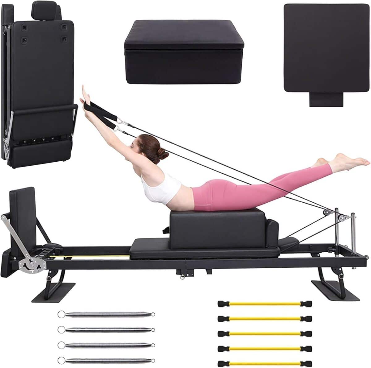 Test de l'ensemble Pilates GRDSGRD pliable pour la maison