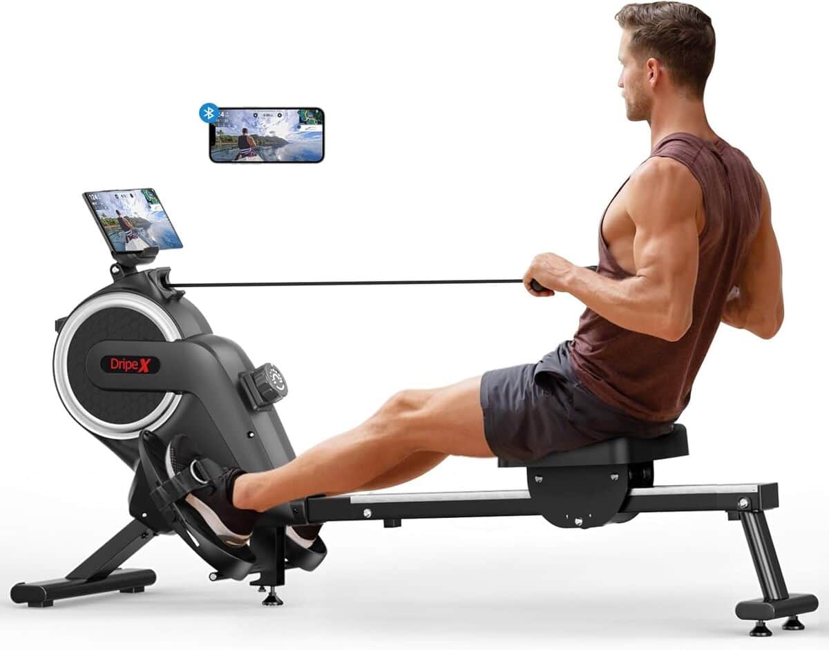 Test du rameur Dripex magnétique : performance et robustesse à domicile