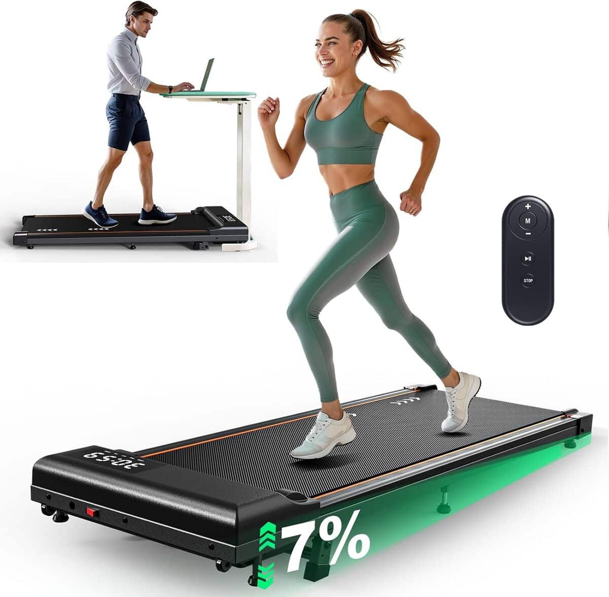 Test : tapis de marche ORISYN avec inclinaison 7% et moteur 2, 25 HP