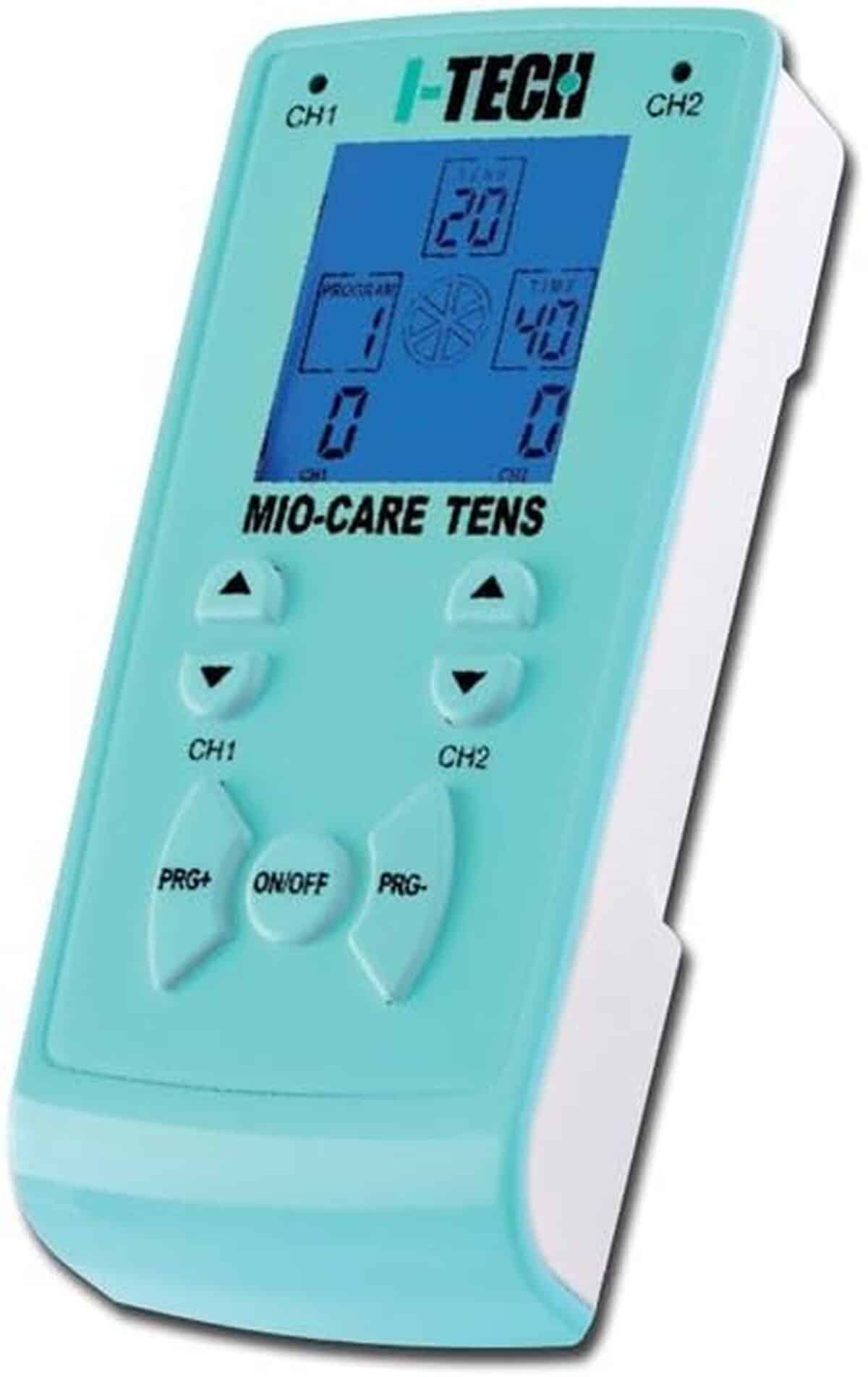 Essai du stimulateur électrique à 2 voies GIMA TENS MIO-CARE