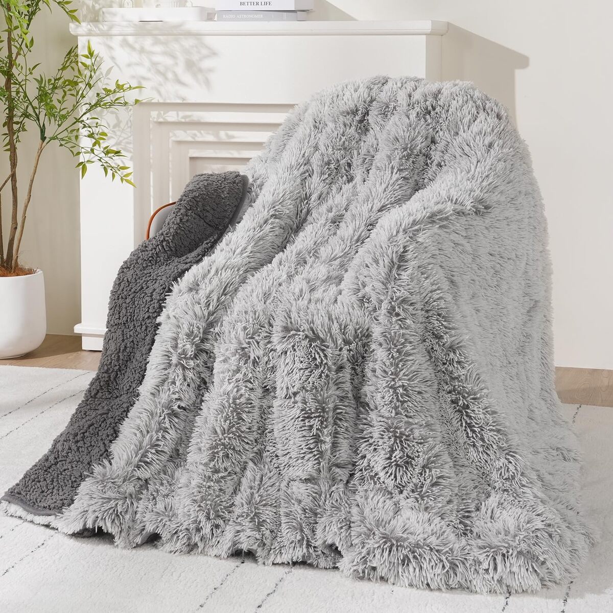 Test : couverture lestée Wemore Sherpa adulte 9 kg confort peluche