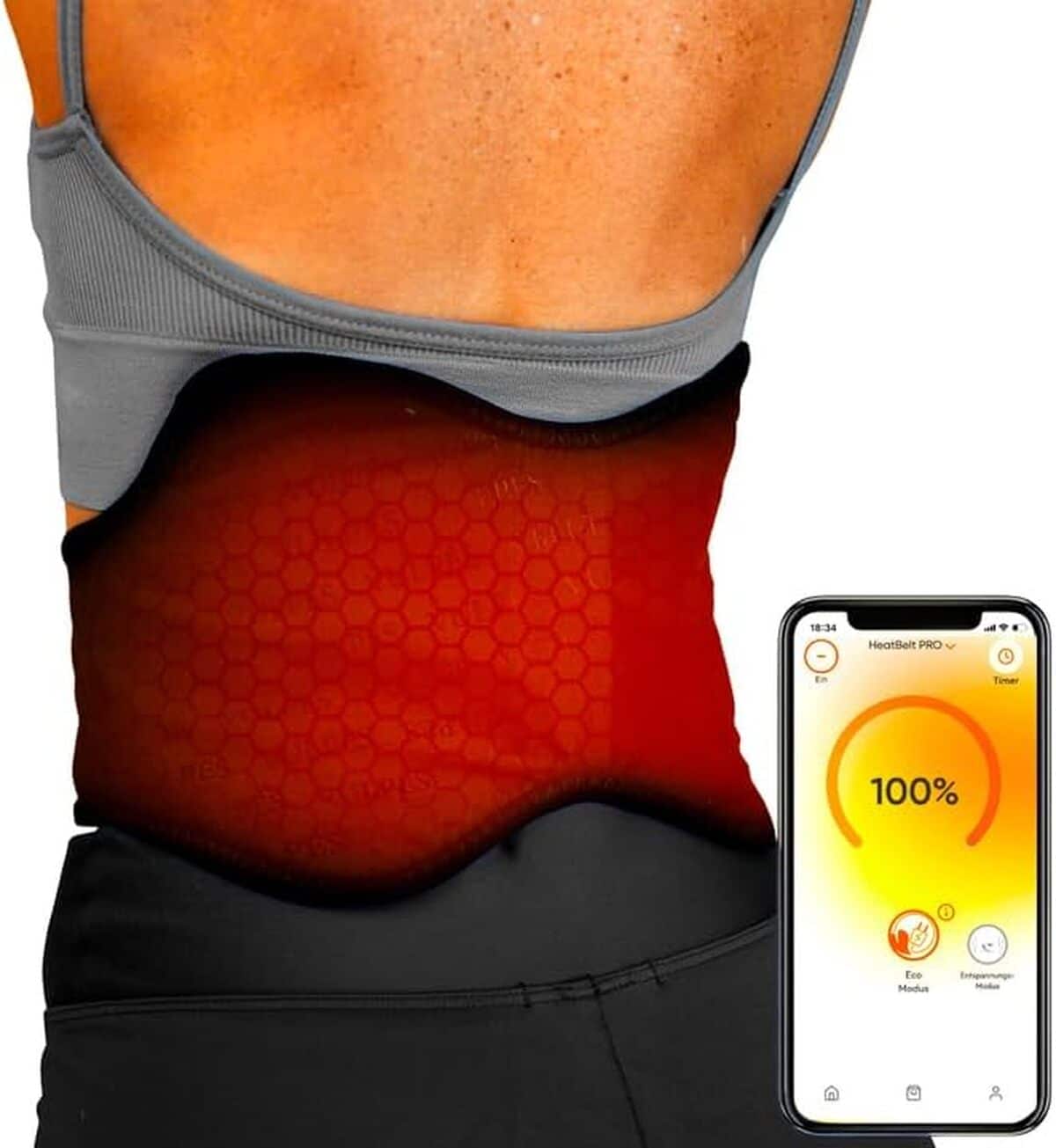 Test de la Vulpés HeatBelt Pro 10 : ceinture chauffante infrarouge connectée