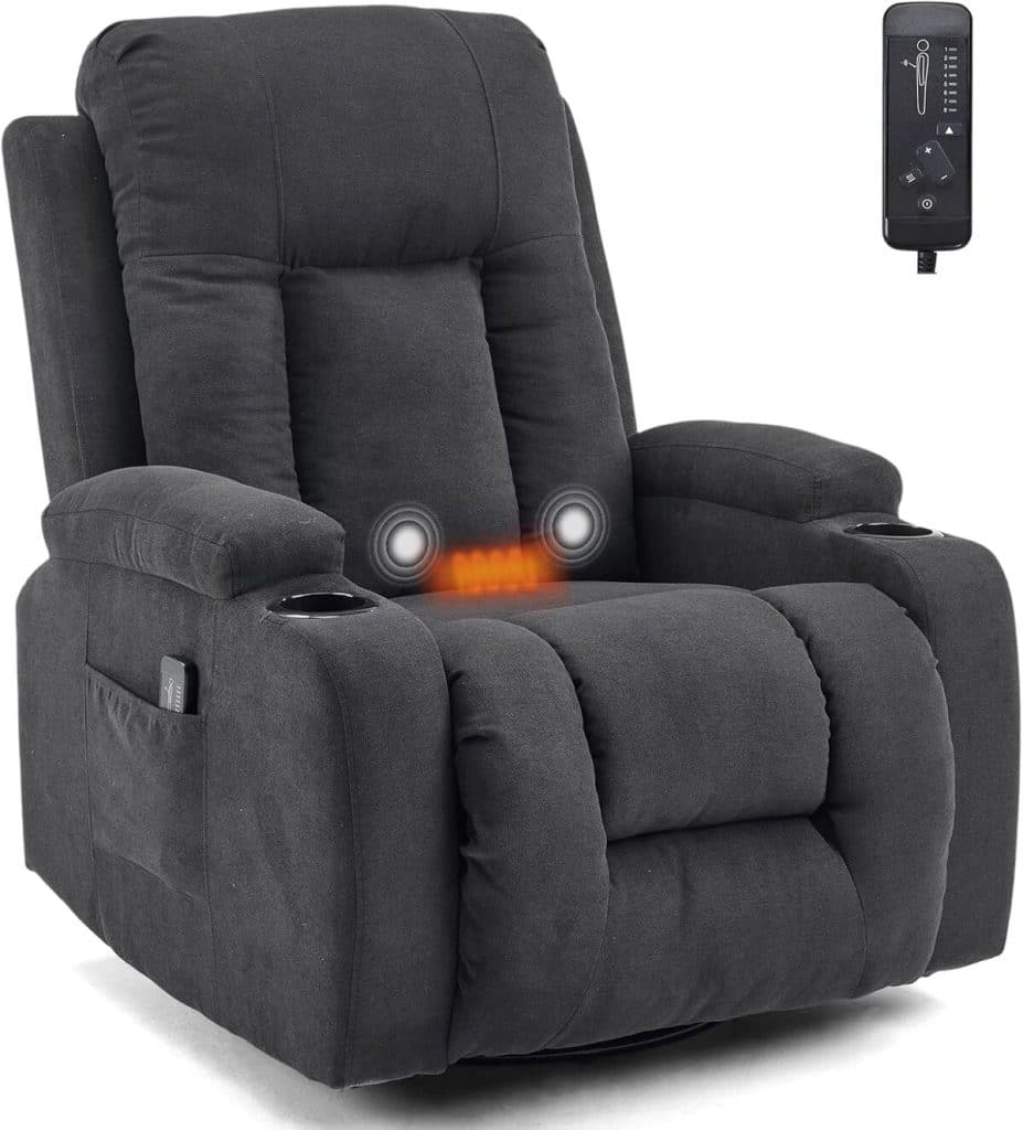 Test du fauteuil relax Leadzm : confort électrique avec massage et chaleur