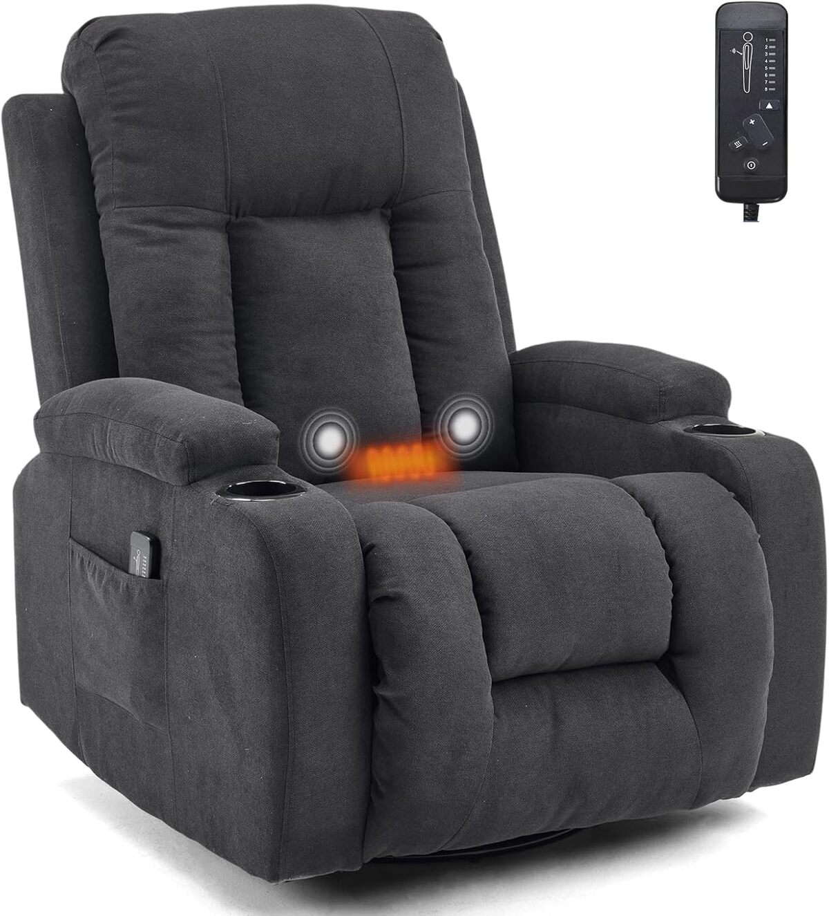 Test du fauteuil relax Leadzm : confort électrique avec massage et chaleur