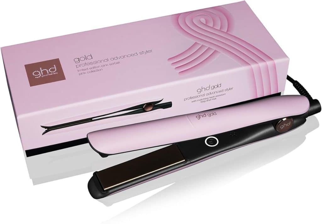 Test du lisseur professionnel ghd Gold Pink : cheveux lisses et brillants