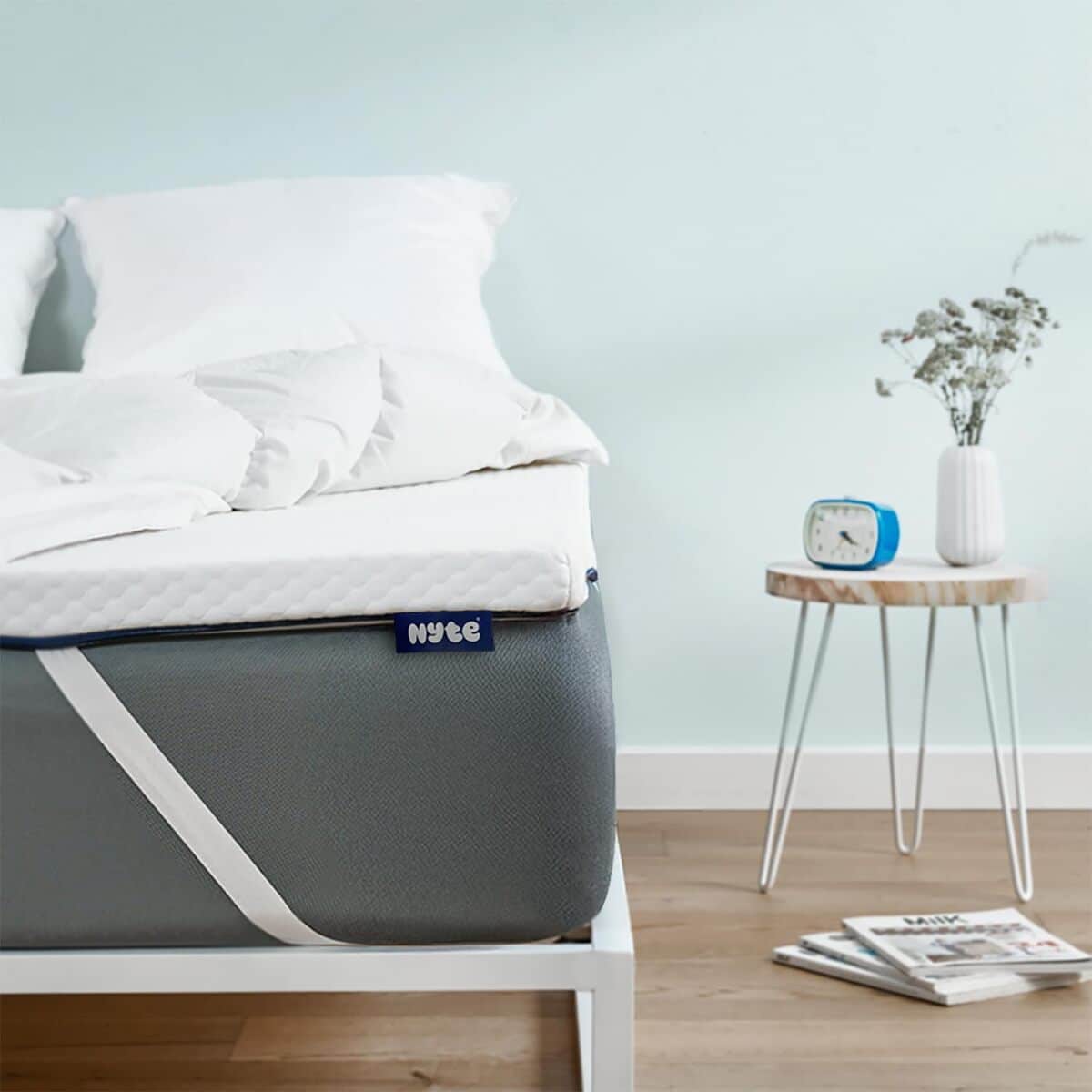 Test du surmatelas Nyte 160x200 : confort hôtelier hypoallergénique