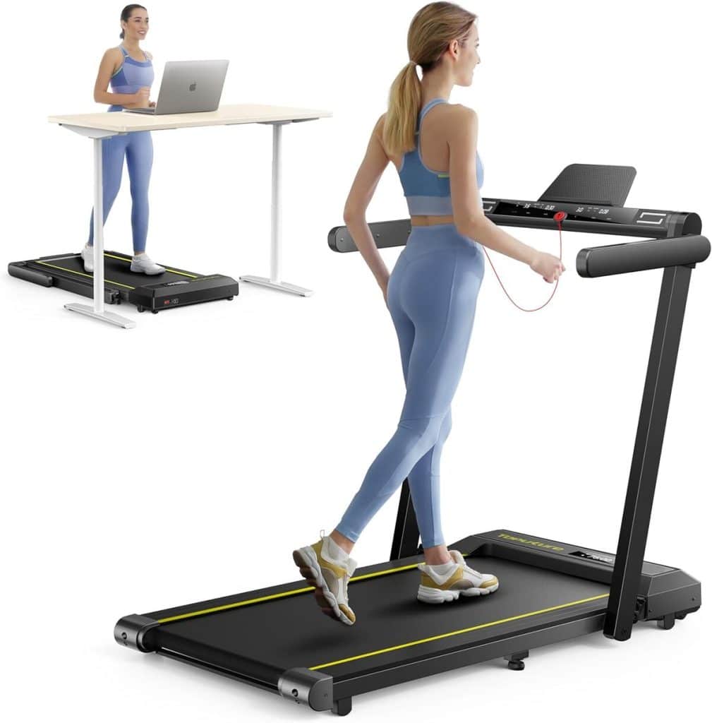 Test du tapis pliant 2 en 1 Home Treadmill 16 km/h 2.5 HP