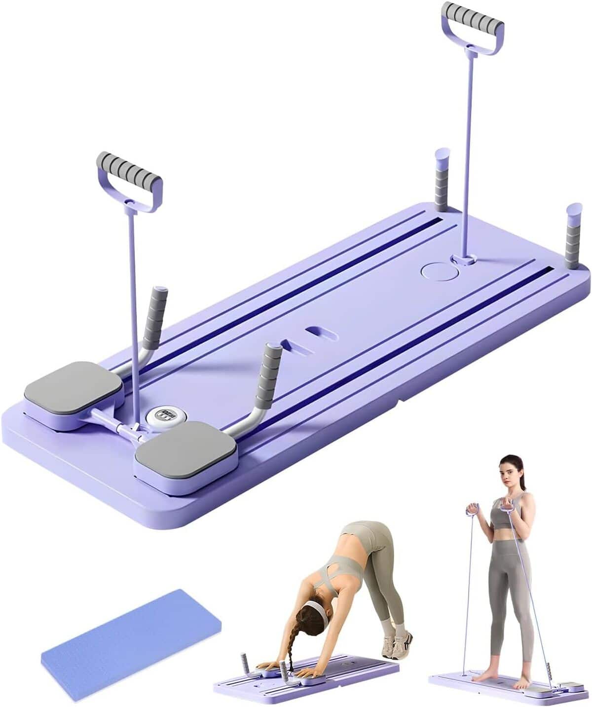 Test kit Pilates Reformer pliable : renforcement complet avec compteur LED