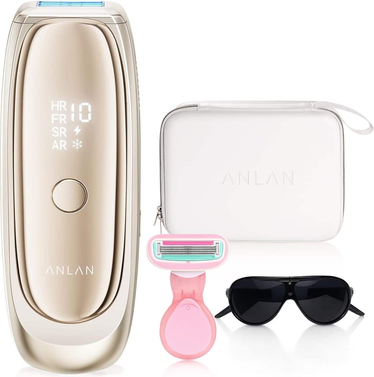 Test : anlan appareil d'épilation 26J IPL, efficacité et confort à domicile