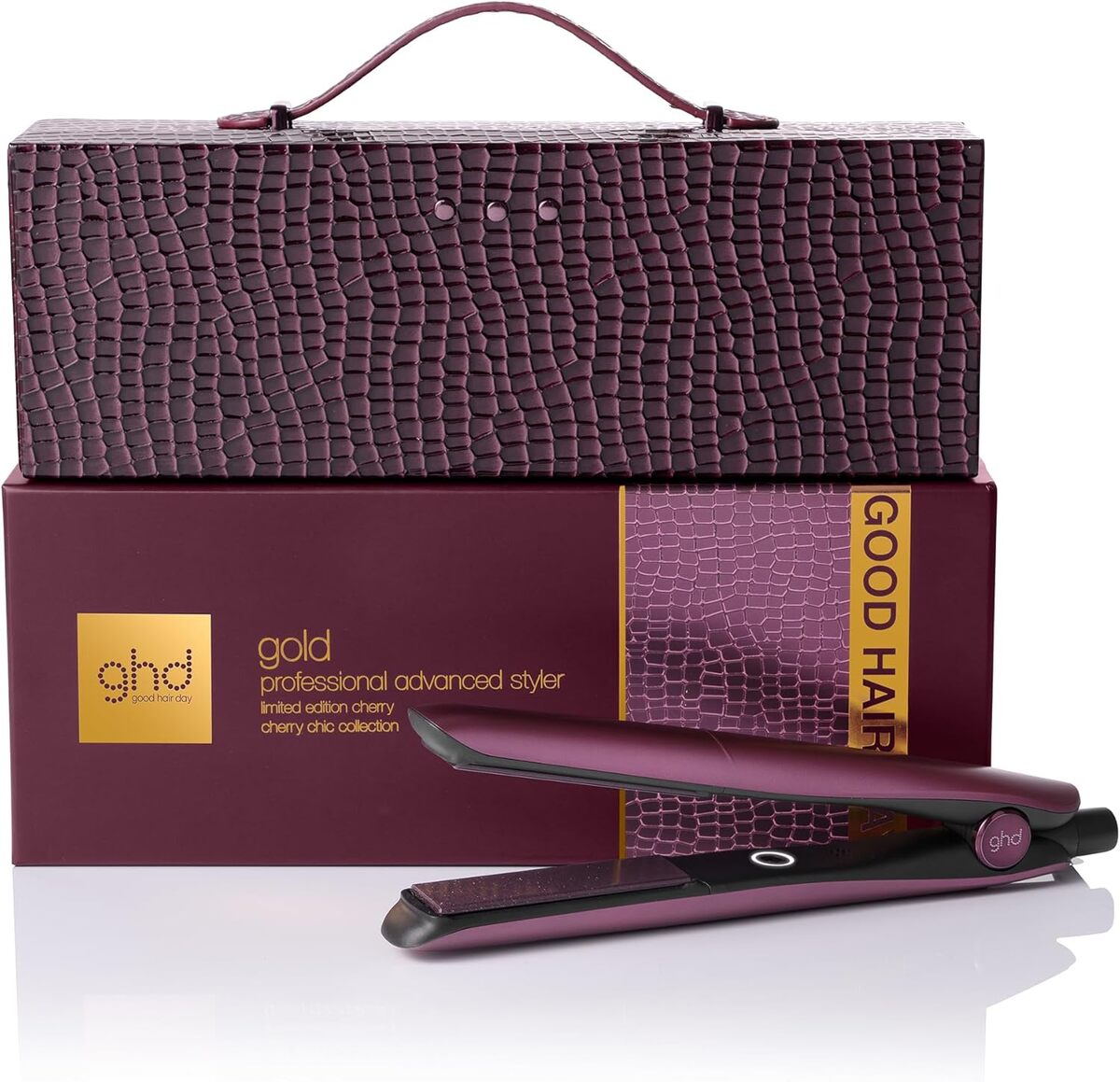 Test : coffret GHD Gold Cherry Chic et son lisseur professionnel