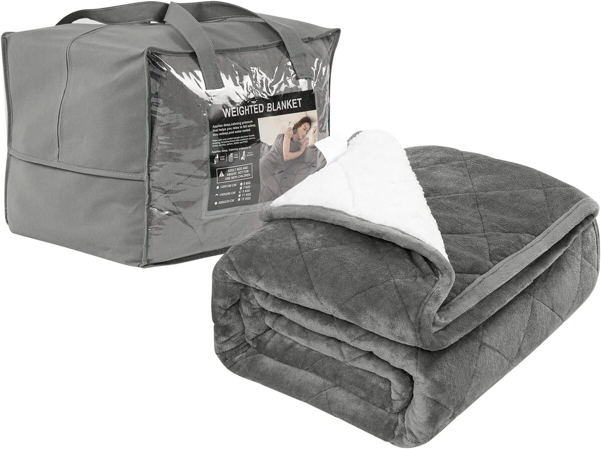 Test : couverture lestée WOLTU 11kg pour un sommeil profond