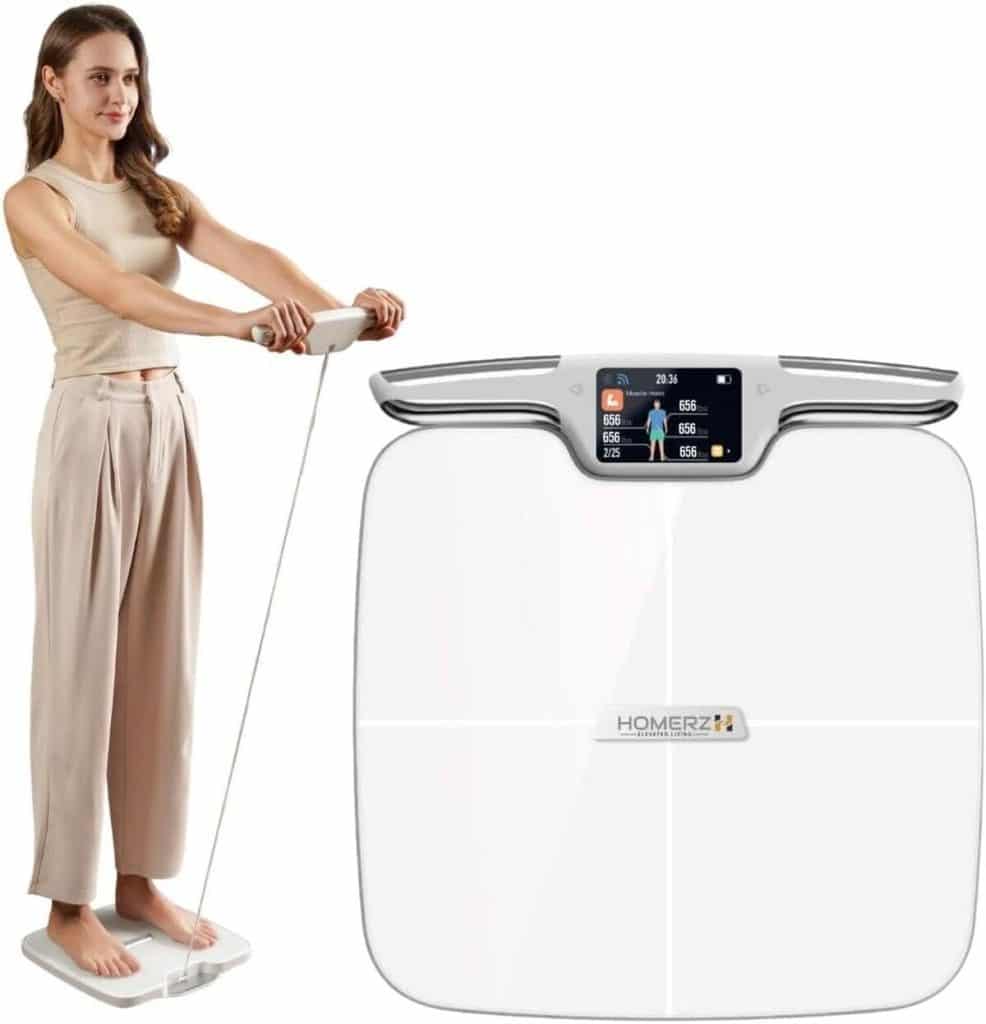 Test de la balance Homerz Smart Scale Pro : haute précision et 56 mesures