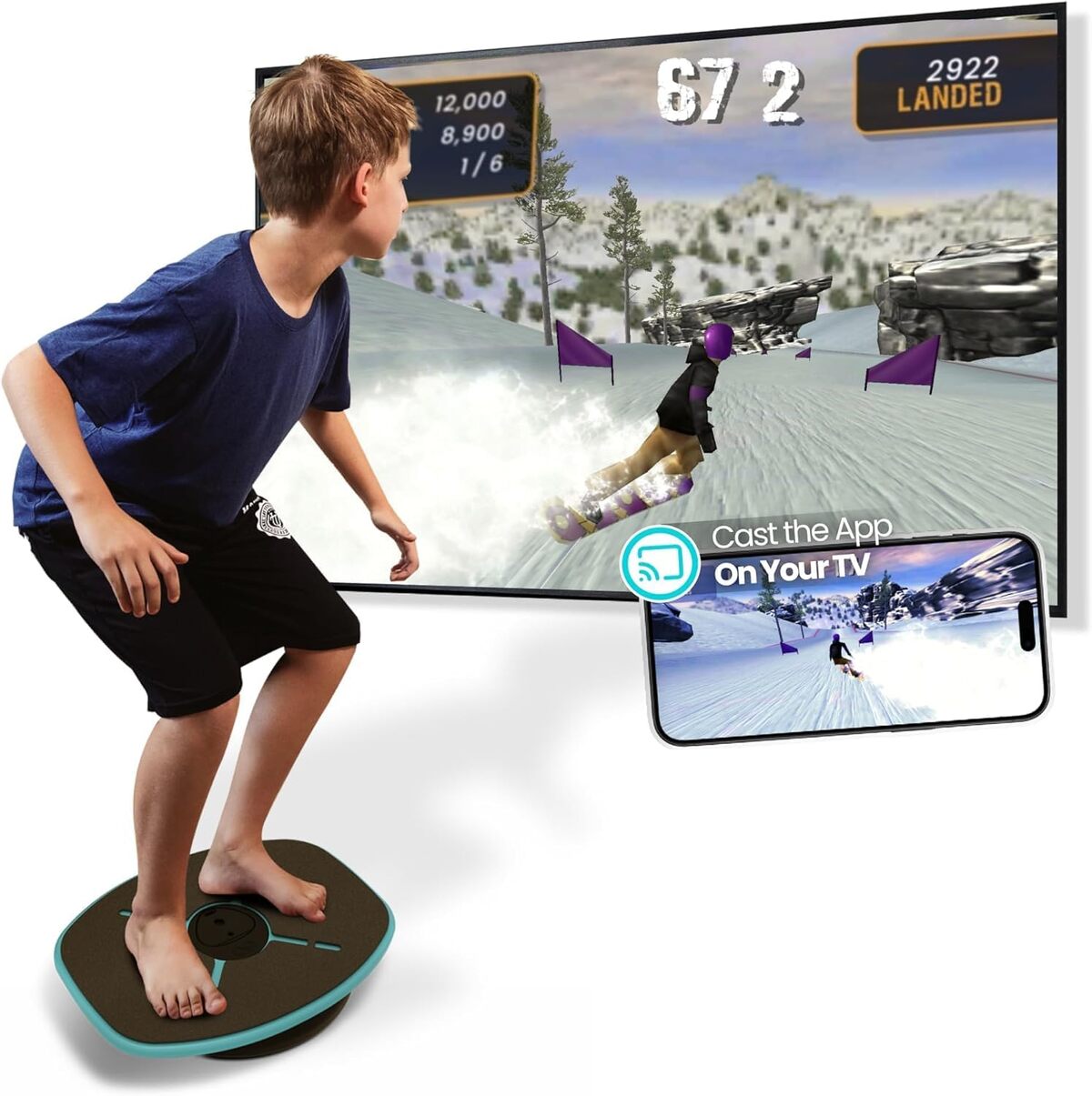 Test de la planche GoBalance Play & Sport : équilibre interactif et connecté