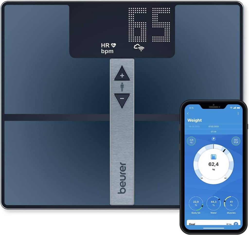 Test du Beurer BF 980 : pèse-personne connecté et ses fonctionnalités avancées