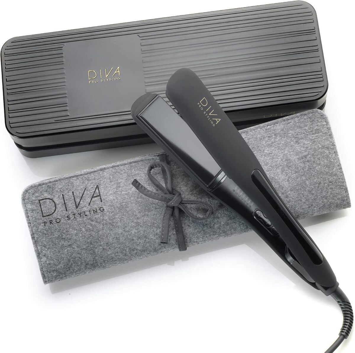 Test du lisseur Diva Pro Styling Digital Noir taille L