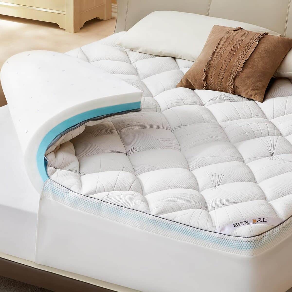 Test du surmatelas Bedlore 180x200 cm : confort et fraîcheur