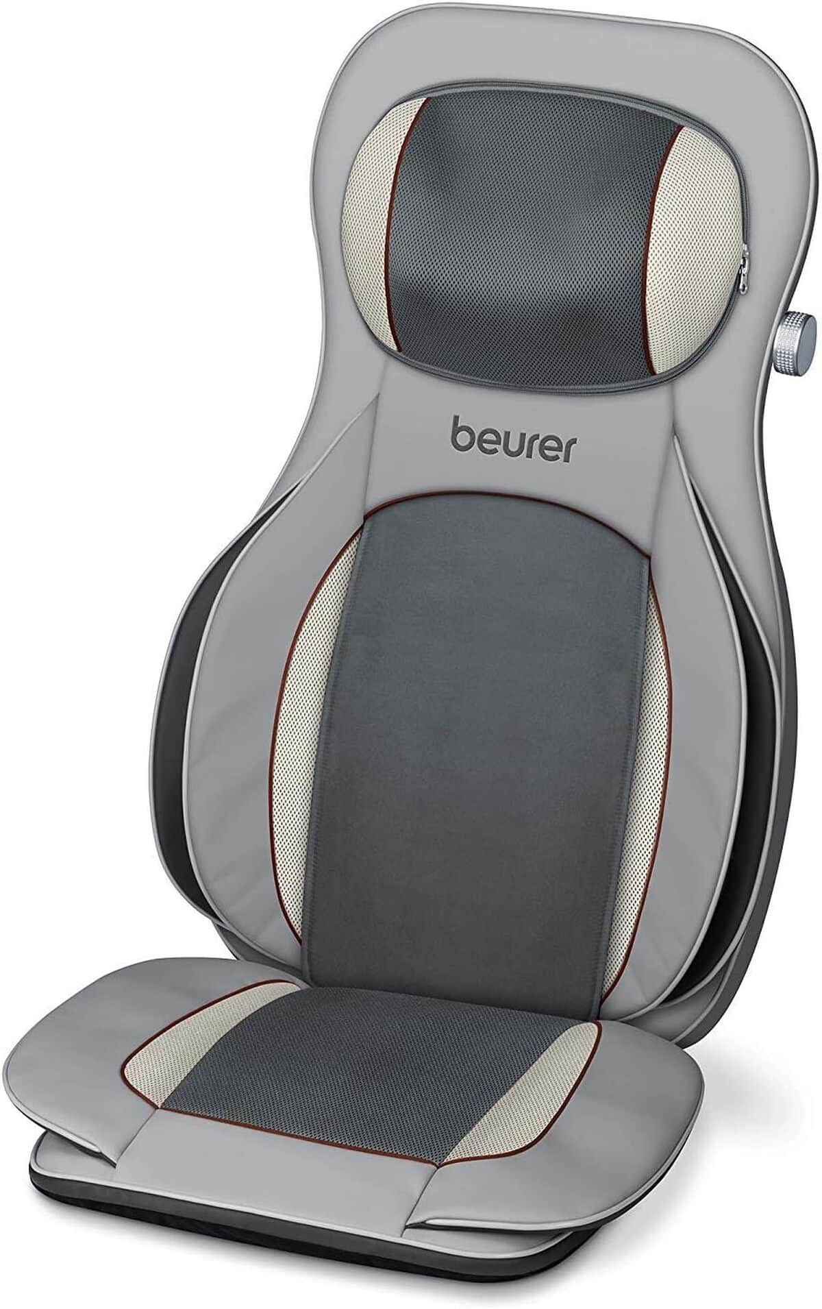 Test : housse de siège MG 320 HD de Beurer, massage 3 en 1 complet