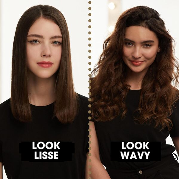 ghd - Lisseur cheveux ghd original - Fer à lisser professionnel (Noir) - Cheveux lisses, doux et brillants, sans chaleur extrême - Lisseur boucleur, design arrondi - Idéal pour tous types de cheveux