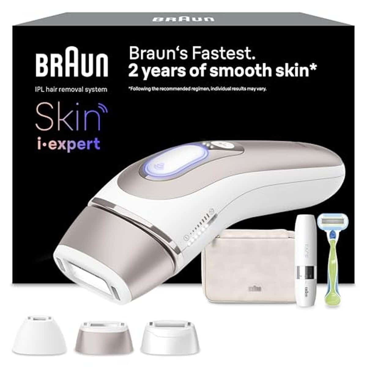 Test : braun Skin i·expert PL7253, épilateur lumière pulsée
