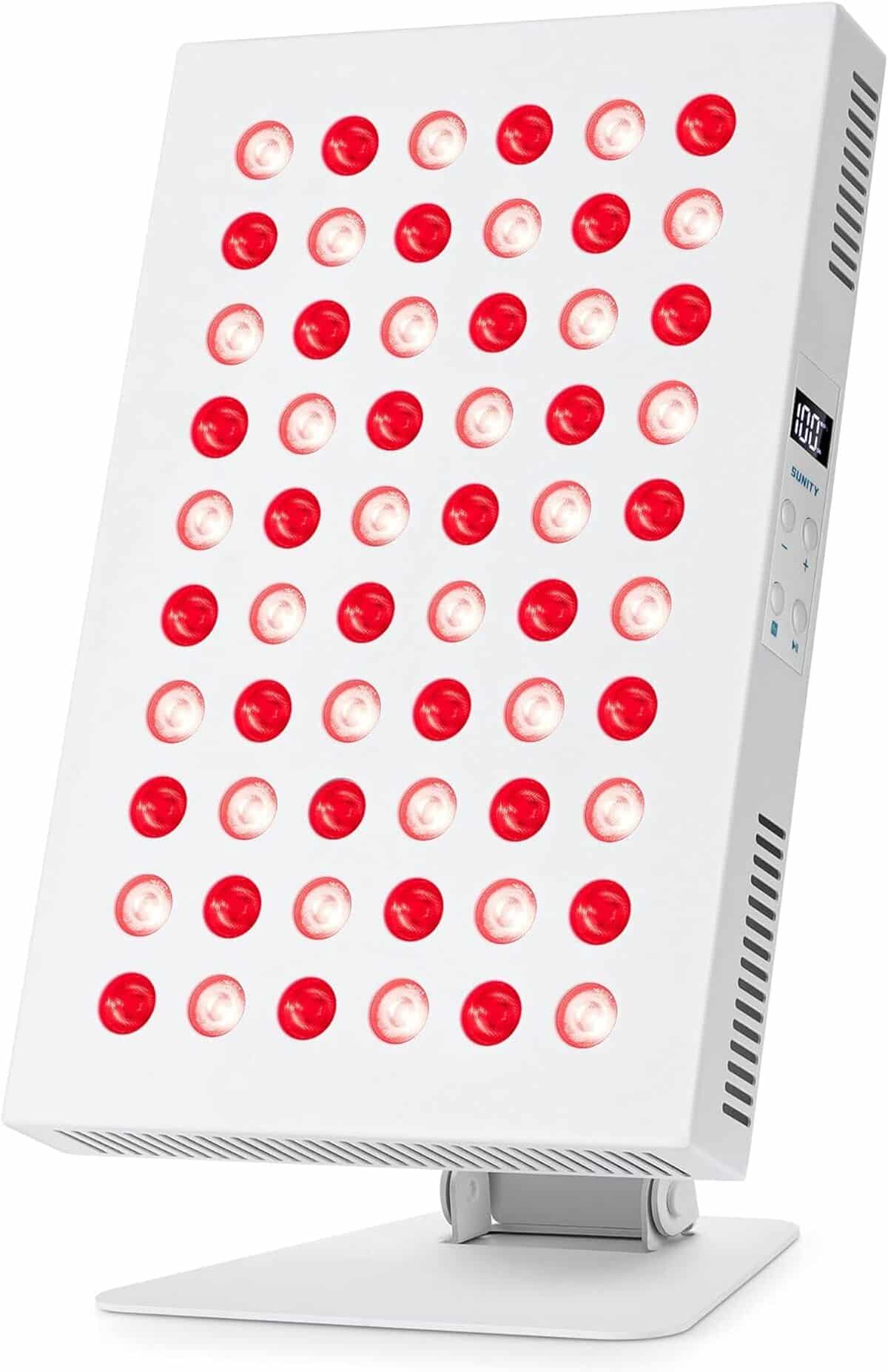 Test de la lampe de luminothérapie Sunity 60 Leds 660 nm et 850 nm