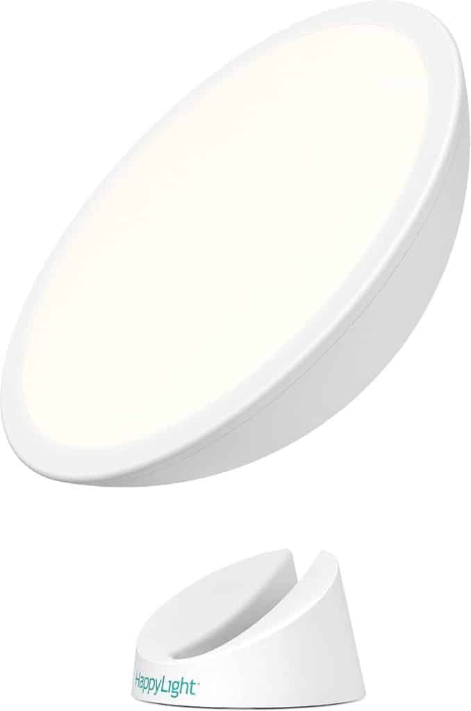 Test de la lampe Verilux HappyLight Halo : luminothérapie portable, 10 000 LUX