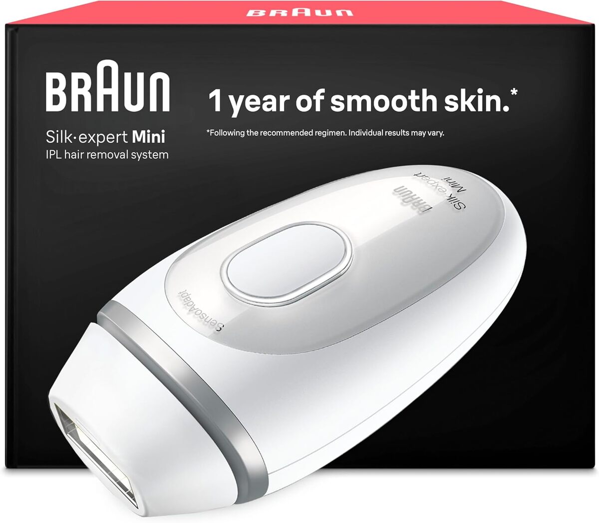 Test de l'épilateur Braun Silk·expert Mini : design compact et efficacité