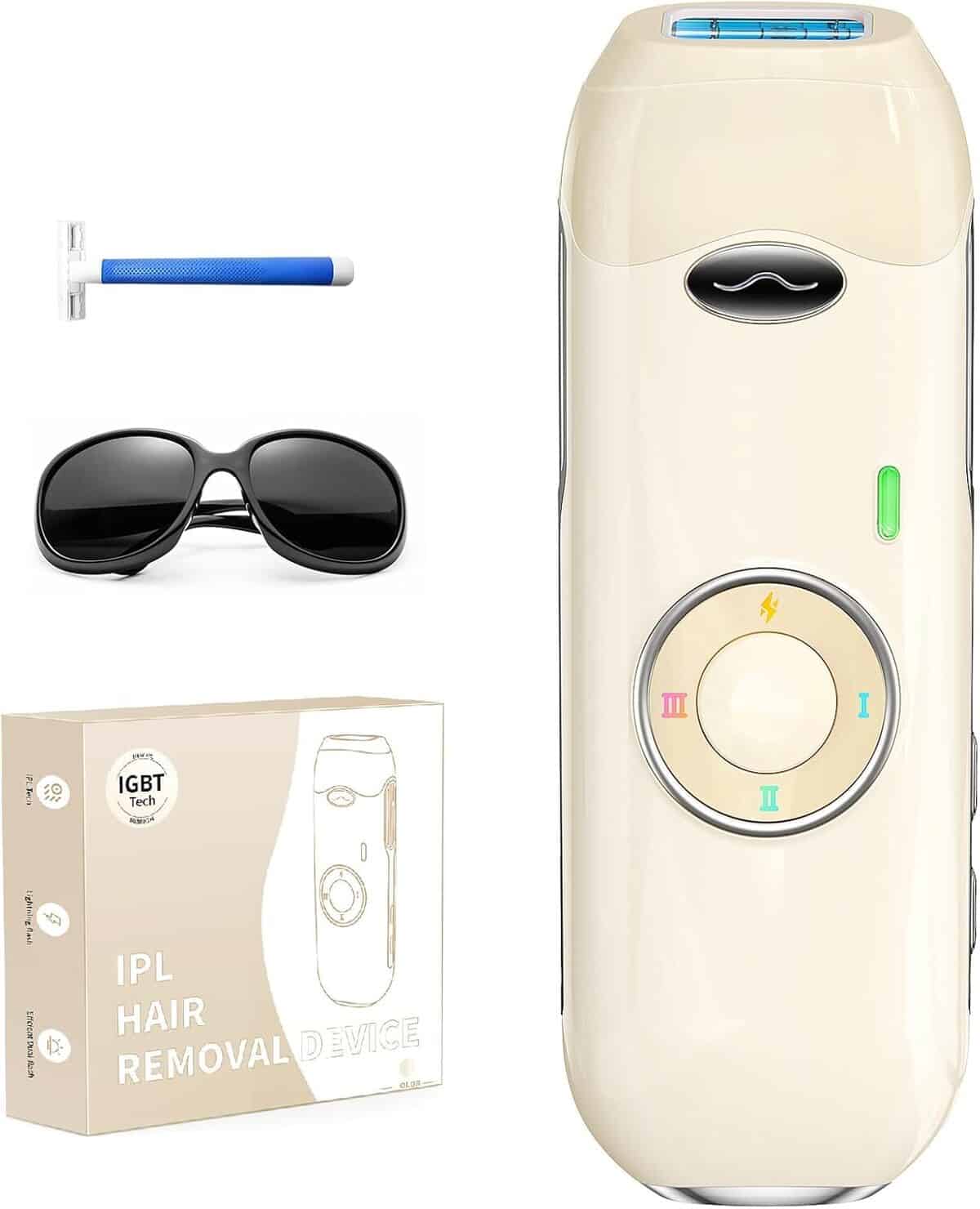 Test de l'épilateur Haarlosy IPL : efficacité à domicile