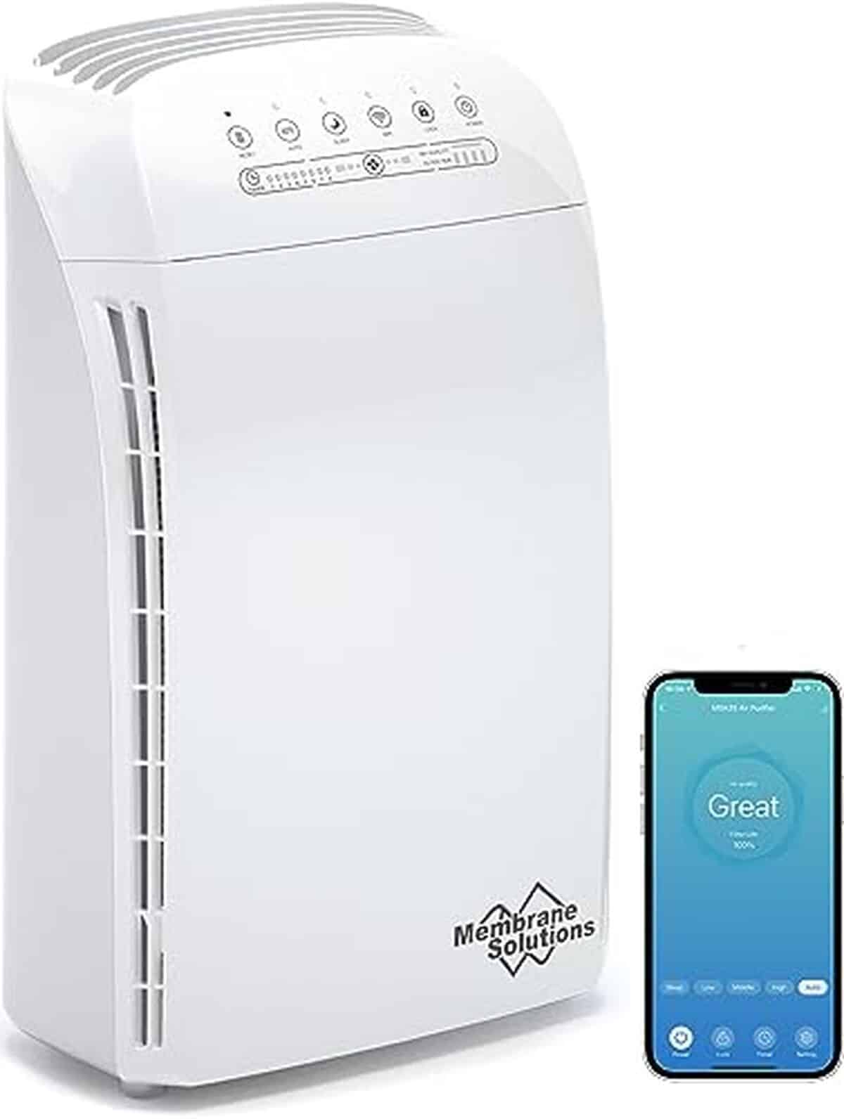 Test du MSA3S : purificateur d'air intelligent HEPA sans ozone