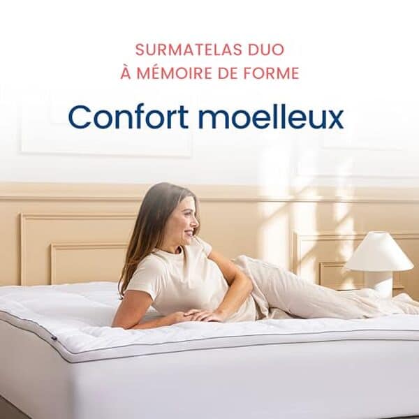 Découvrez notre analyse détaillée du surmatelas mello Duo 8 cm, un produit alliant soutien moelleux et confort exceptionnel, conçu en France pour un sommeil réparateur.