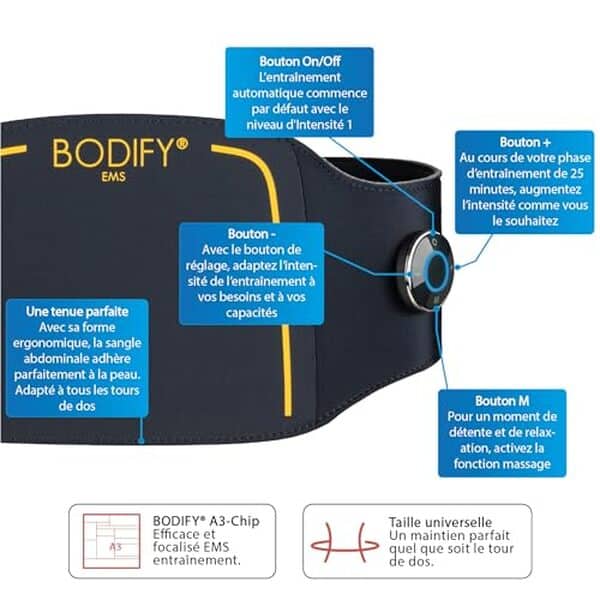 Découvrez notre analyse approfondie de la ceinture Bodify Dorsal Pro EMS : efficacité, confort et résultats pour un dos en pleine santé. Ne manquez pas notre avis d'expert sur cet accessoire innovant.