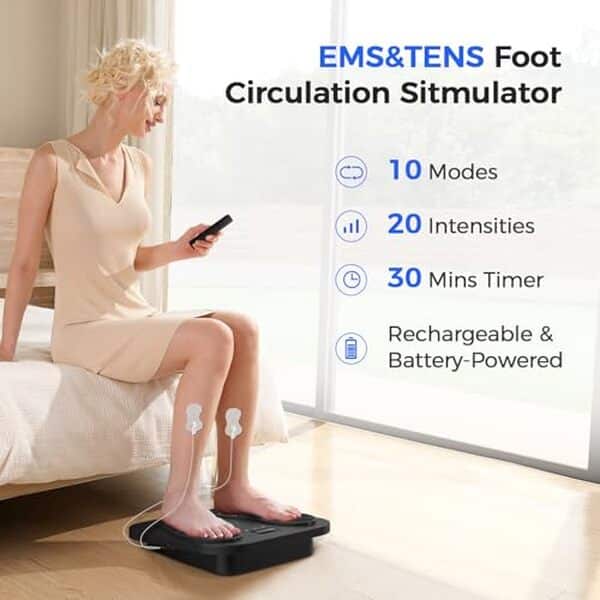 Découvrez l'efficacité et le confort du masseur pied électrique EMS pour un moment de détente incomparable à la maison. Améliorez votre relaxation et votre bien-être quotidien.