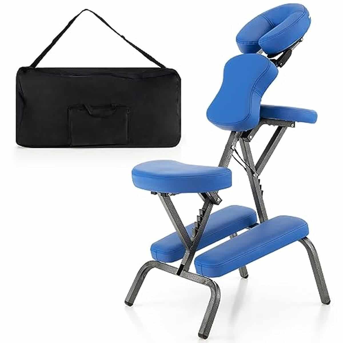 Test de la chaise de massage portable Costway : ergonomique et pliable