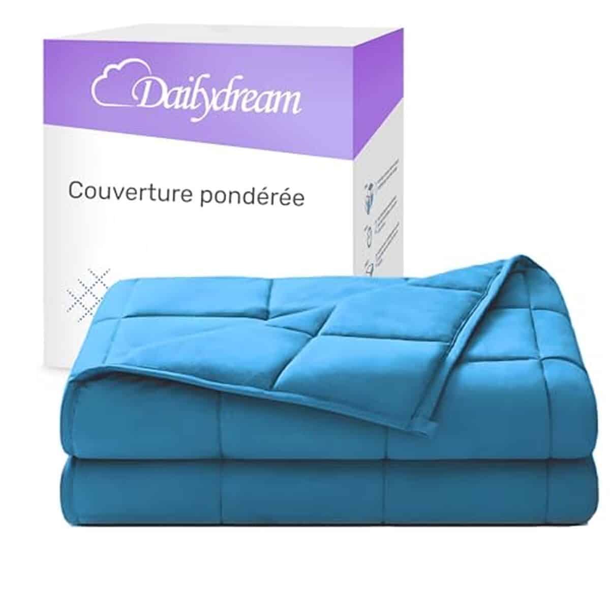 Test de la couverture lestée Dailydream 9, 5 kg : apaisante et relaxante